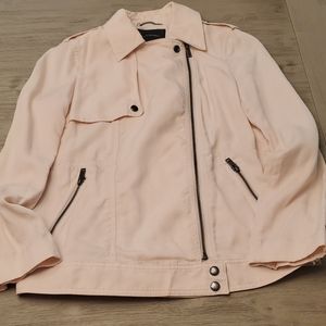 Banana Republic Pink Lightweight Trench Jacket - Size XS